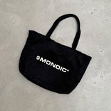 Tote Bag - Gamuza Negro Oscuro