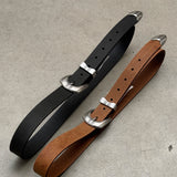 Cinturón Western en Cuero - Negro