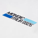 Camiseta Oversized Vespa blanco hueso con estampados en espalda y pectorales | MONOIC