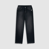 Flared Pants - Negro Desgastado