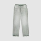 Flared Pants - Verde Oliva Desgastado