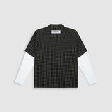 Camisa Cuadros Doble Manga - Verde Oscuro