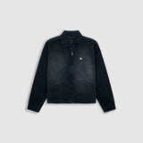 Drill Jacket - Negro Desgastado