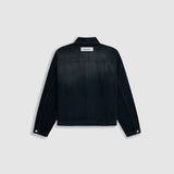 Drill Jacket - Negro Desgastado