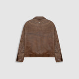 Chaqueta Monogram Leather - Miel