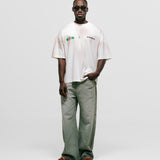 Camiseta Boxy Fit Martini - Blanco Hueso (Egret)