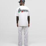 Camiseta Oversized Vespa - Blanco Hueso
