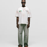 Camiseta Boxy Fit Martini - Blanco Hueso (Egret)