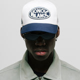 Gorra Milano - Crema y Azul