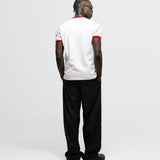 Camiseta Tutto Bene Ringer Fit - Blanco Hueso