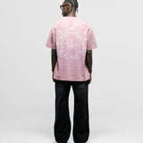 Camiseta Oversized Cavallo - Rosado Desgastado