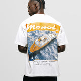 Camiseta Oversized Di Como - Blanco Hueso