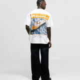 Camiseta Oversized Di Como - Blanco Hueso