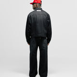 Drill Jacket - Negro Desgastado