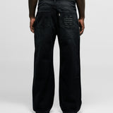 Flared Pants - Negro Desgastado