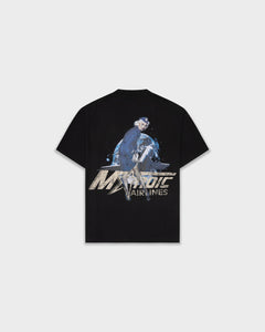 Camiseta World Negro | Camisetas Monoic Airways | Monoic Studios