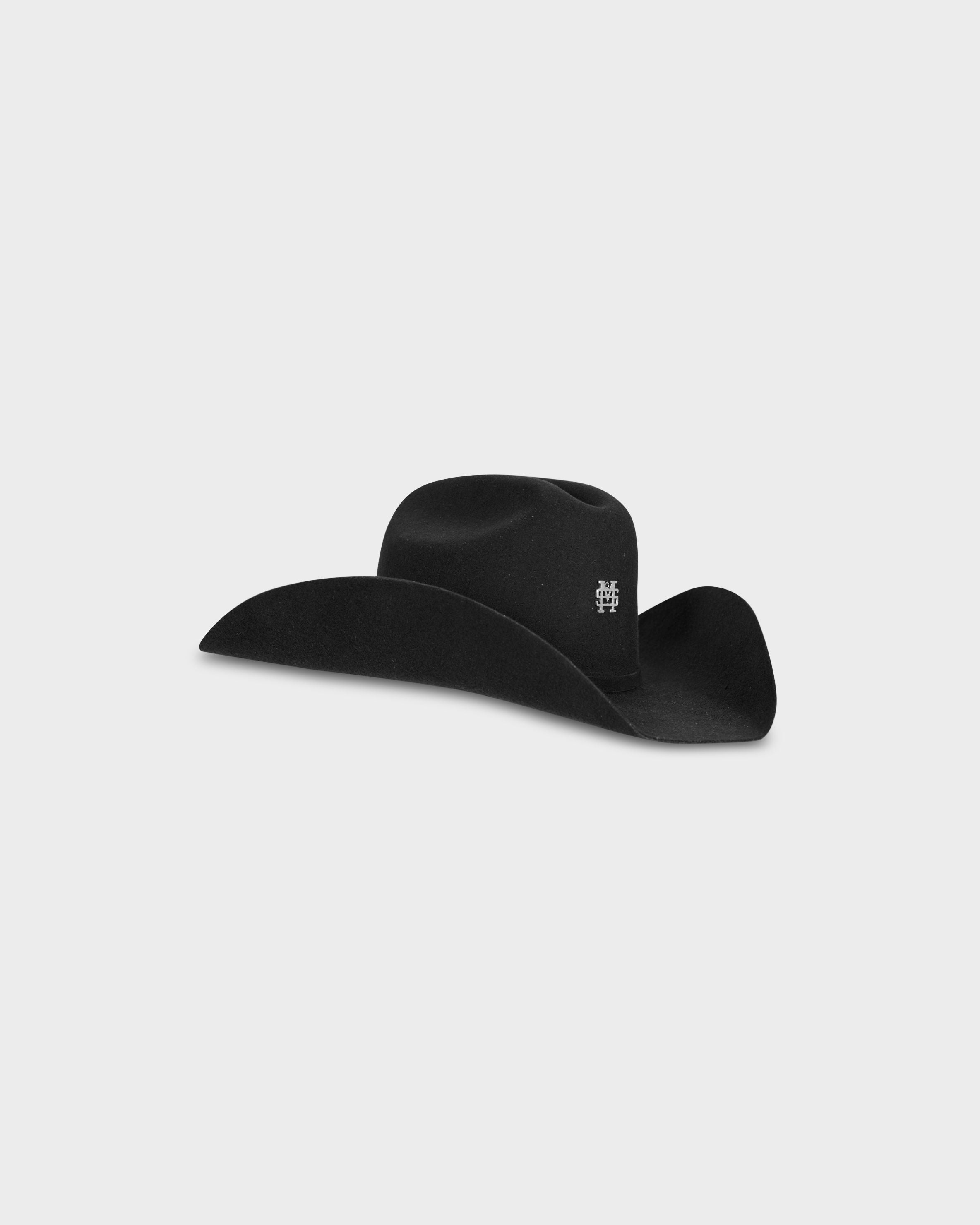 Western Hat Negro Oscuro | Accesorios Rodeo | Monoic Studios