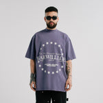 Camiseta Fear Will Lose Morado Desgastado | Camisetas Endless Dreams | Monoic Studios