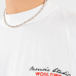 Camiseta Wanderlust Blanca | Camisetas Monoic Airways | Monoic Studios