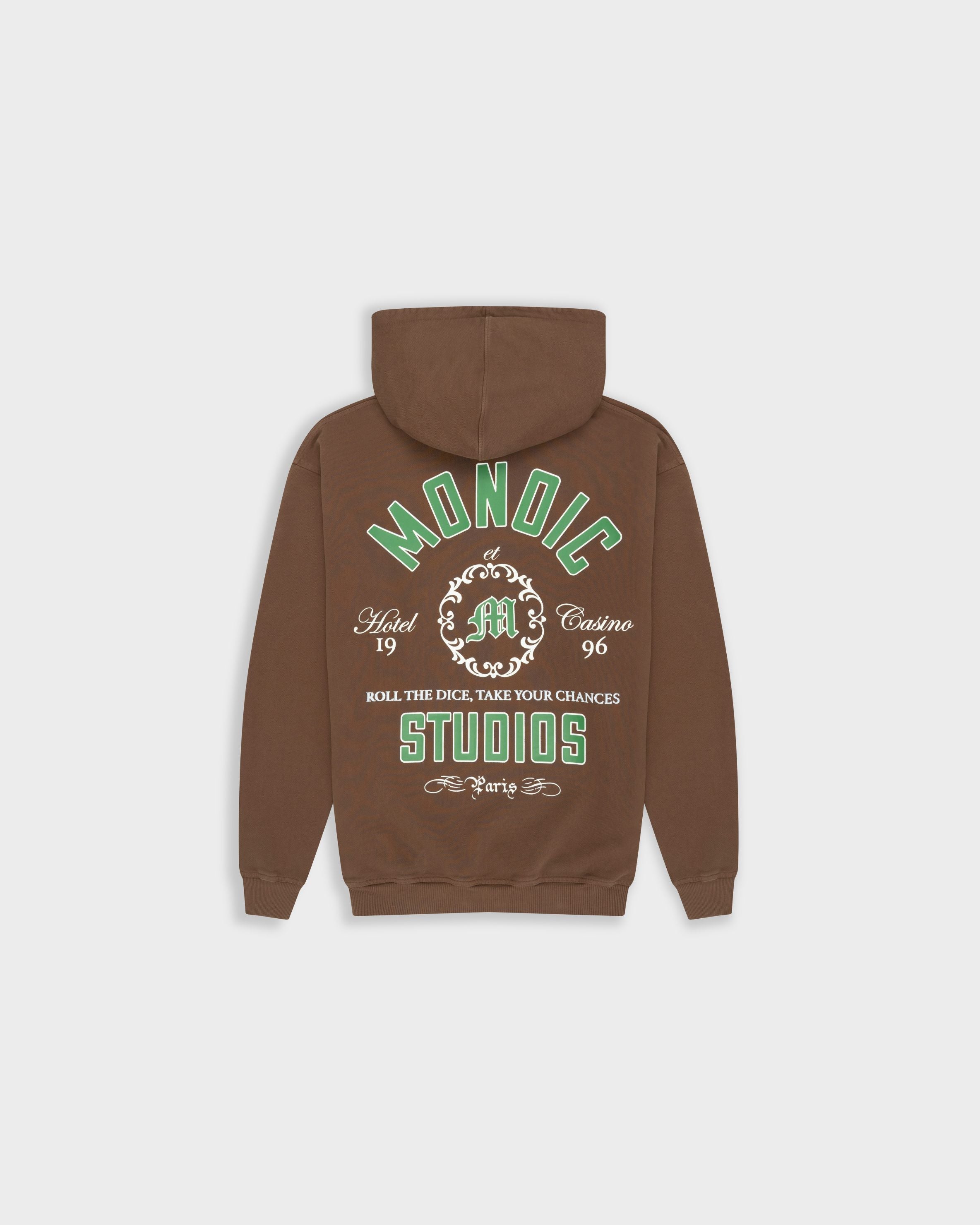 Hoodie Roll The Dice Cafe | Hoodies Hotel & Casino | Monoic Studios