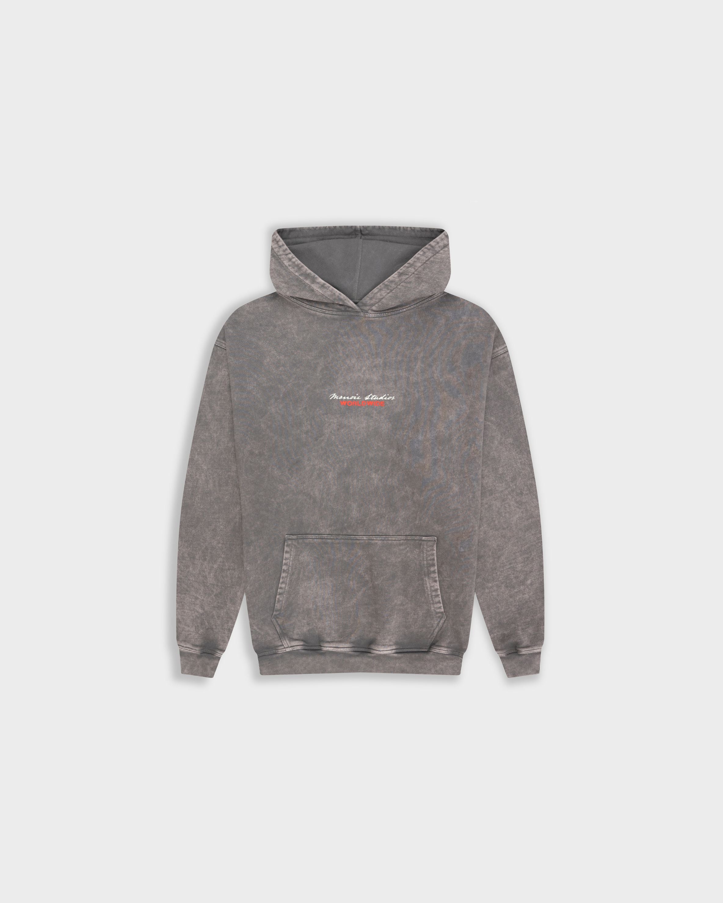 Hoodie Wanderlust Gris | Hoodies Monoic Airways | Monoic Studios