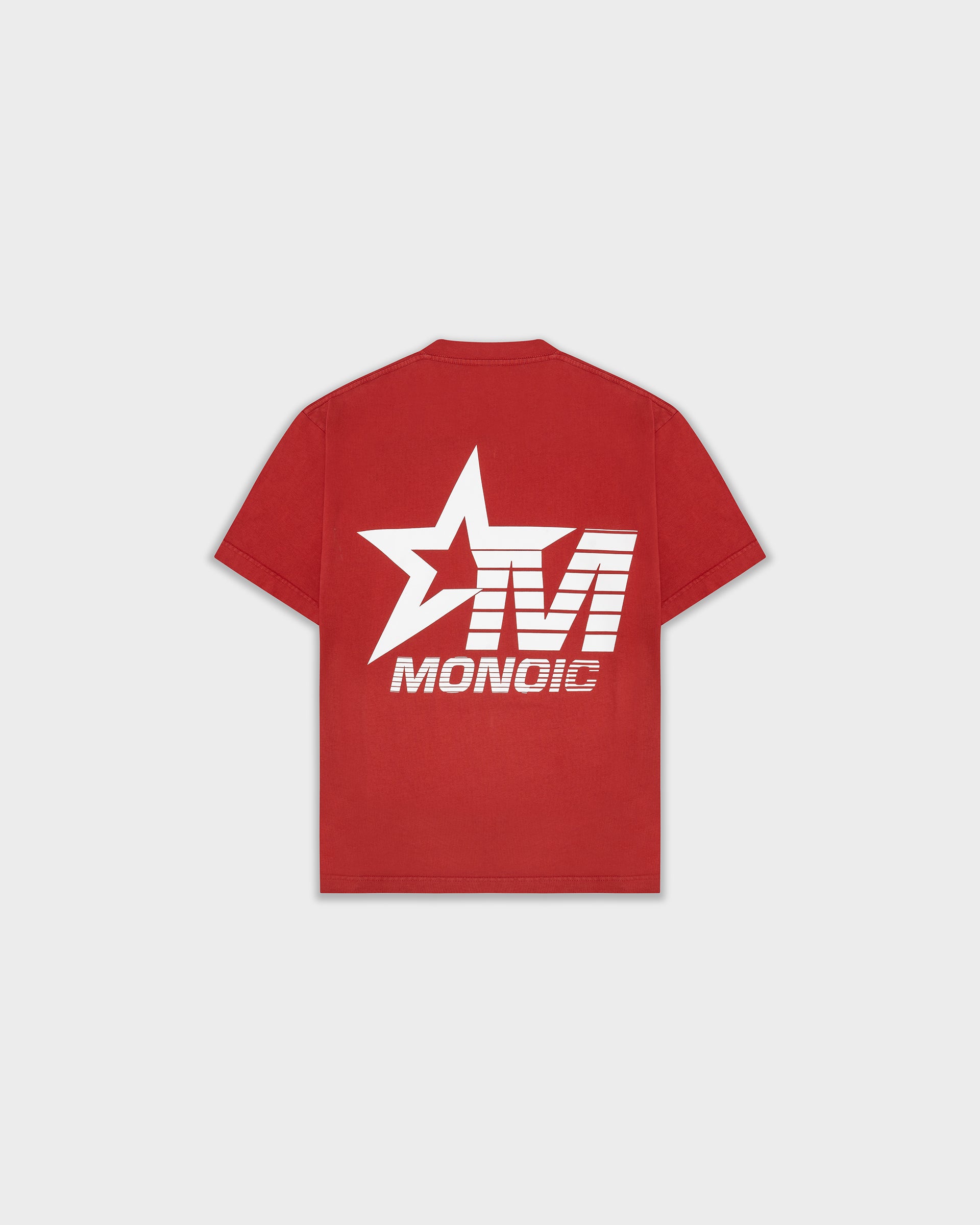 Camiseta Monoic Stars Rojo Cherry| Camisetas Parisian Dreams | Monoic Studios