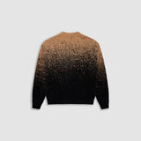 Gradient Fuzzy - Sweater Marrón y Negro