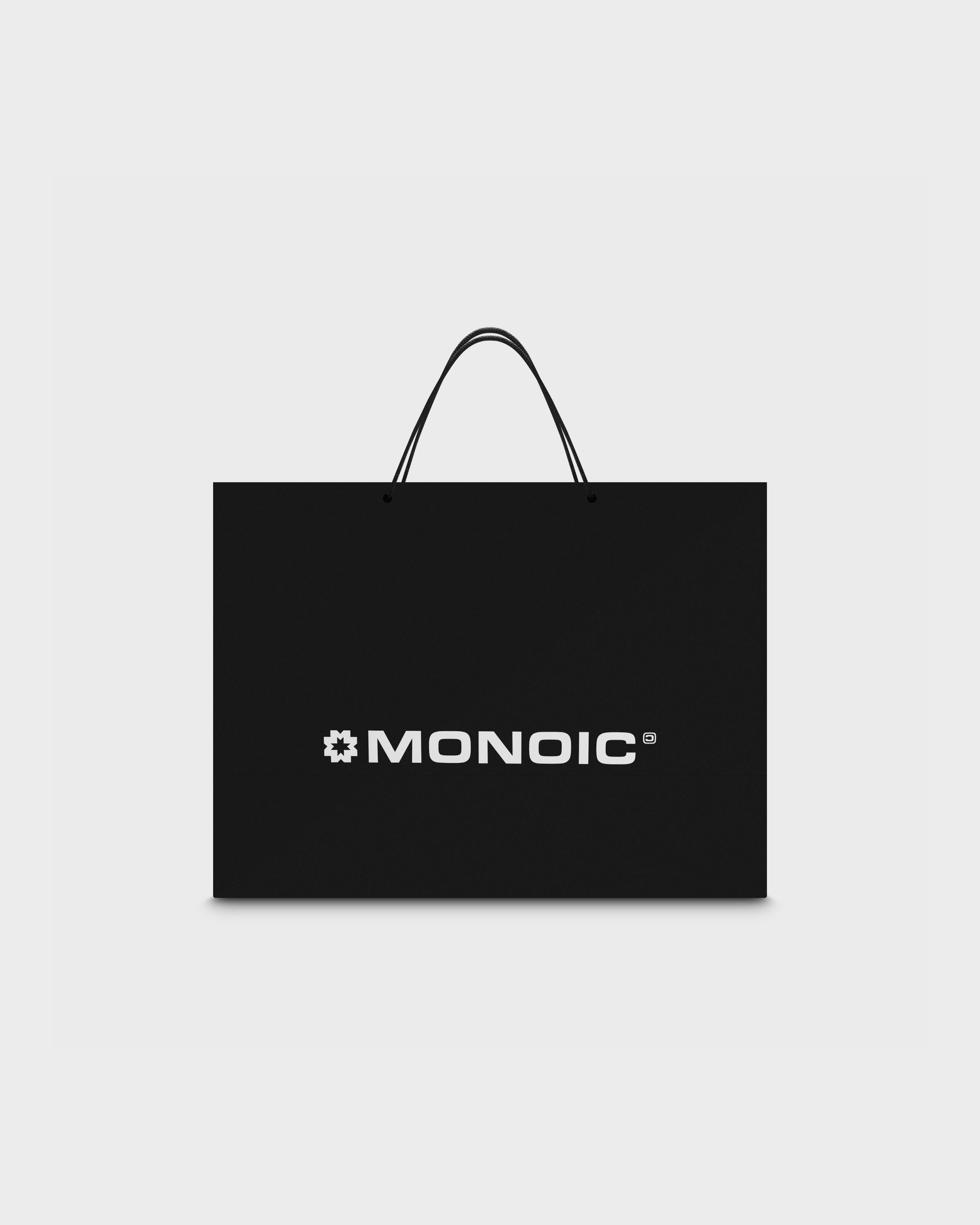 Bolsa de Regalo Monoic Negra | Empaques Monoic | Monoic Studios
