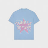 Camiseta Sunset Dreams - Azul Claro