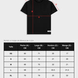 Camiseta Oversized Not For Your League - Negro