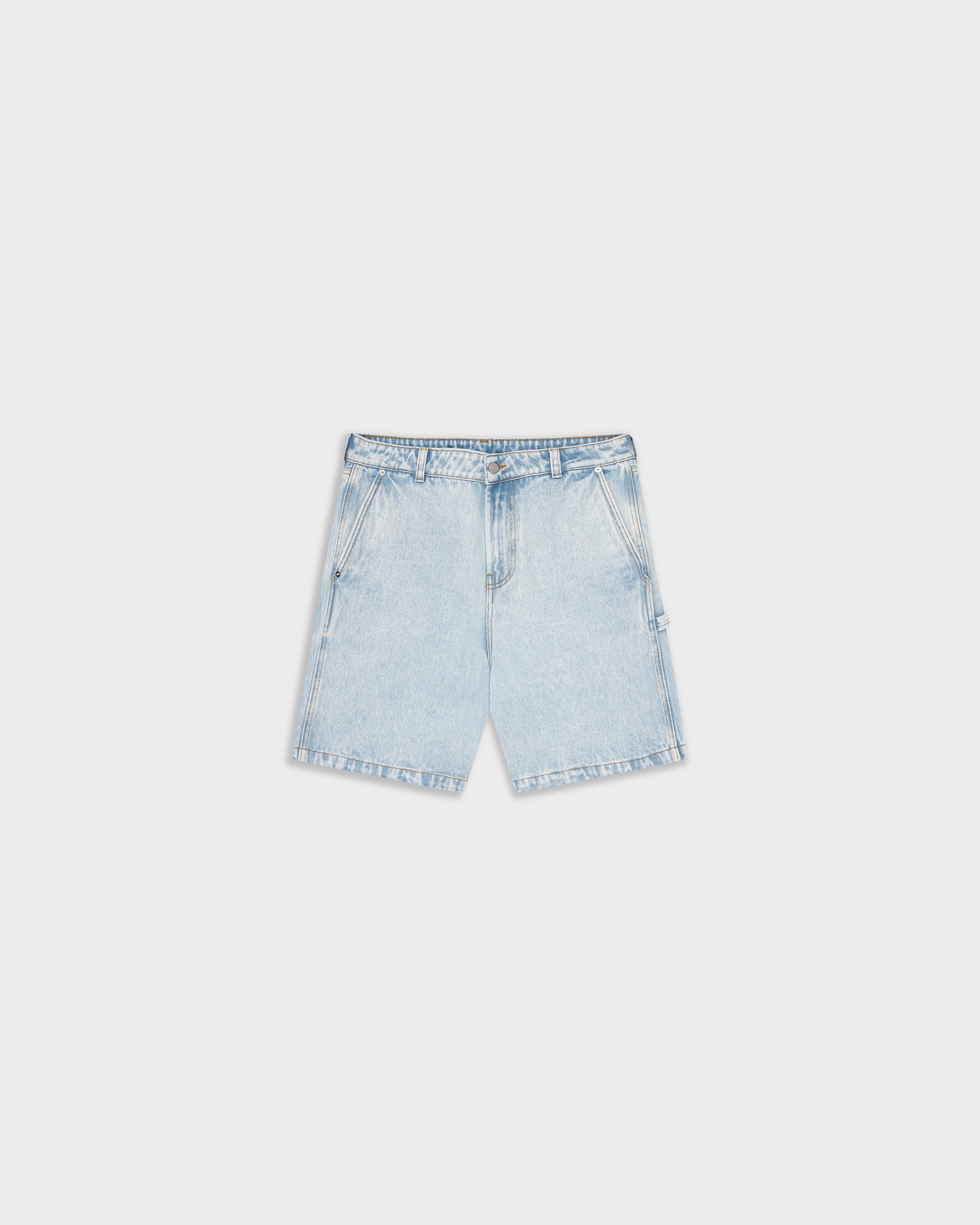  Monoic Denim Jorts Baby Blue | Pantalones Parisian Dreams | Monoic Studios