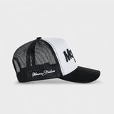 Gorra Monoic Studios - Blanco y Negro