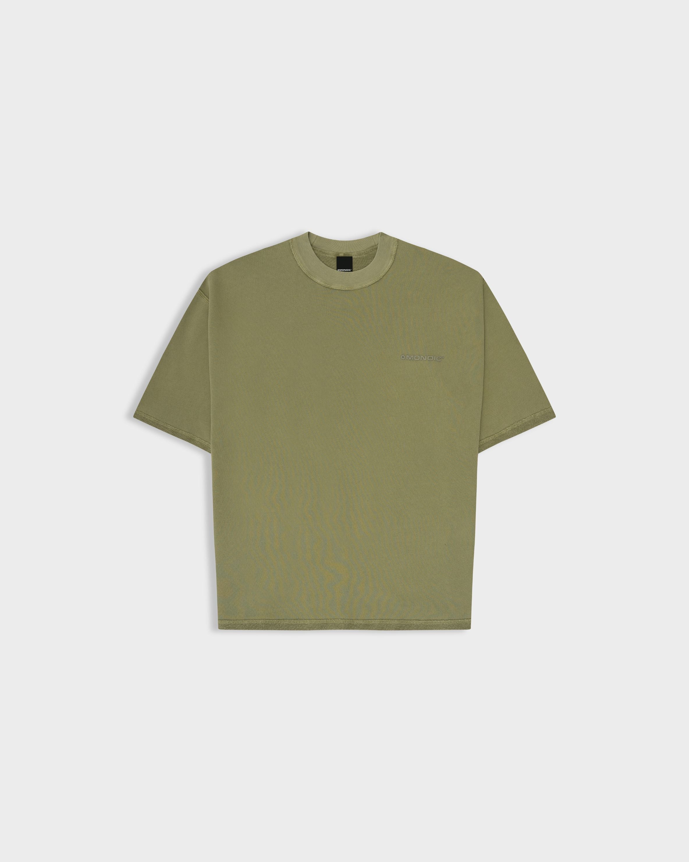 Camiseta Monoic Verde Oliva Desgastado| Camisetas Endless Dreams | Monoic Studios