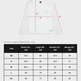 Camiseta Oversized Shield Long Sleeve - Off White