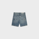  Monoic Denim Jorts Azul Crema | Pantalones Parisian Dreams | Monoic Studios