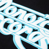 Camiseta Oversized Records - Negro Oscuro