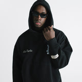 Hoodie Cypress - Negro Desgastado
