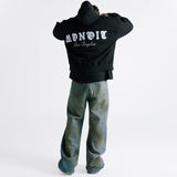 Hoodie Cypress - Negro Desgastado