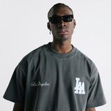 Camiseta Cypress - Gris Desgastado