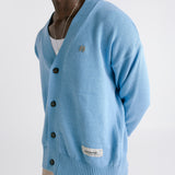 Knit Cardigan - Azul Claro