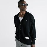 Knit Cardigan - Negro Oscuro