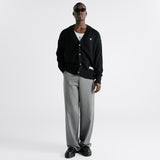 Knit Cardigan - Negro Oscuro