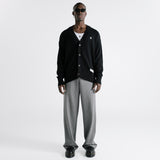 Knit Cardigan - Negro Oscuro