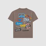 Camiseta Oversized Sponsors - Sand
