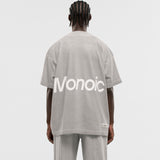 Camiseta Logo Oversized V2 - Gris Desgastado