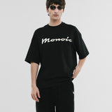 Camiseta Boxy Fit Riva - Negro Oscuro (Exclusive)