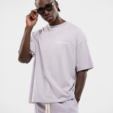 Camiseta Boxy Fit Básica V2 - Lila