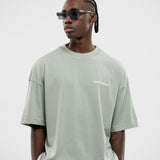 Camiseta Boxy Fit Básica V2 - Verde Menta