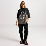Camiseta Boxy Fit Monoic Paris Negro Oscuro Degradé| Camisetas Parisian Dreams | Monoic Studios