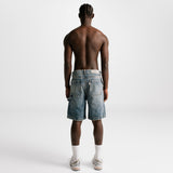 Monoic Denim Jorts Azul Crema | Pantalones Parisian Dreams | Monoic Studios